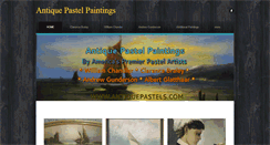 Desktop Screenshot of antiquepastels.com